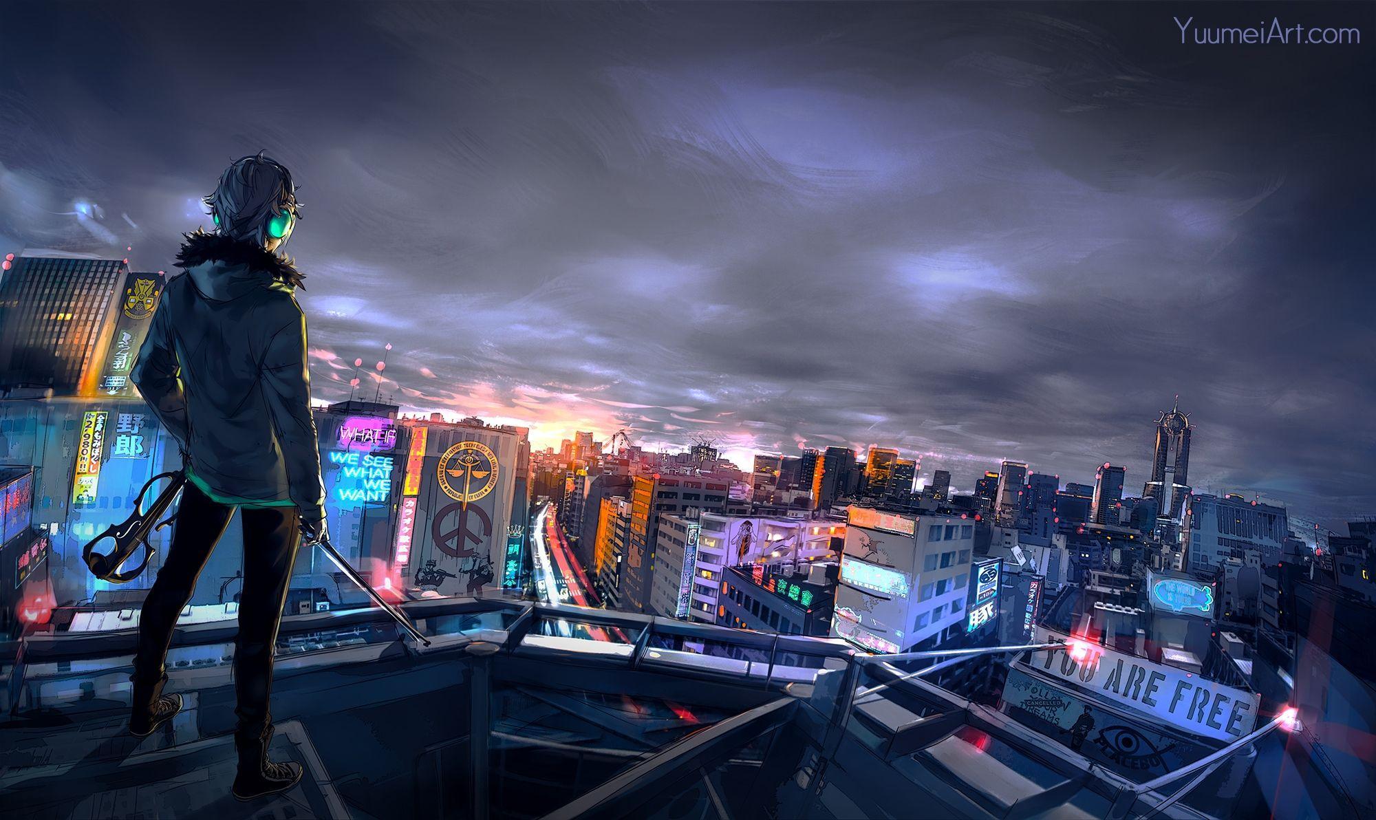 Rooftop at Night Wallpapers Top Free Rooftop at Night Backgrounds