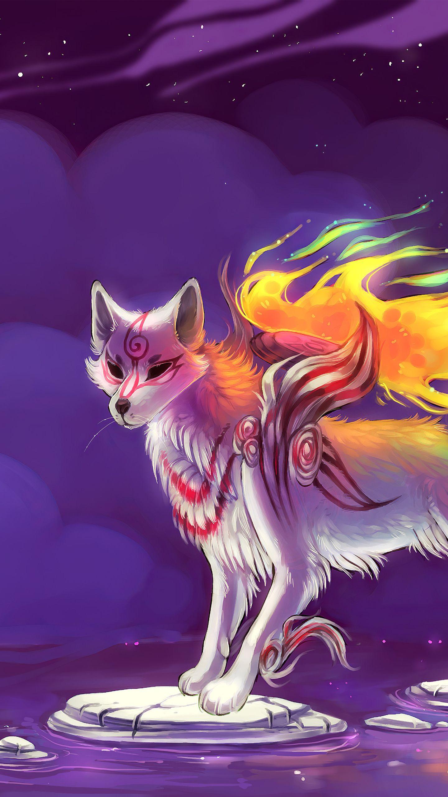 Fox Galaxy Wallpapers Top Free Fox Galaxy Backgrounds WallpaperAccess