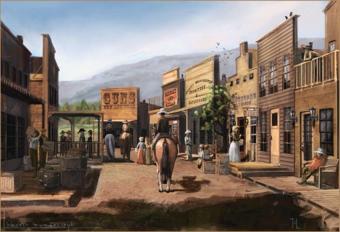 Old West Town Wallpapers Top Free Old West Town Backgrounds