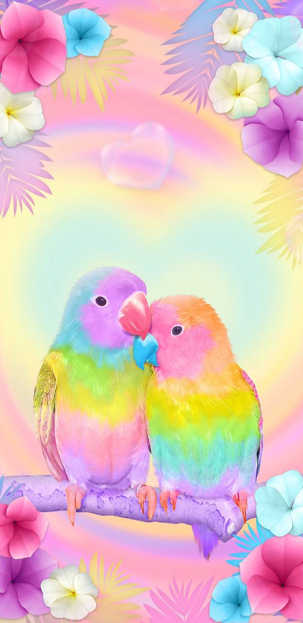 Pink Love Birds Wallpapers Top Free Pink Love Birds Backgrounds WallpaperAccess