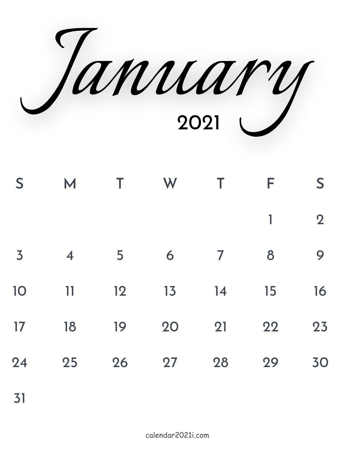 January 2021 Calendar Wallpapers Top Free January 2021 Calendar