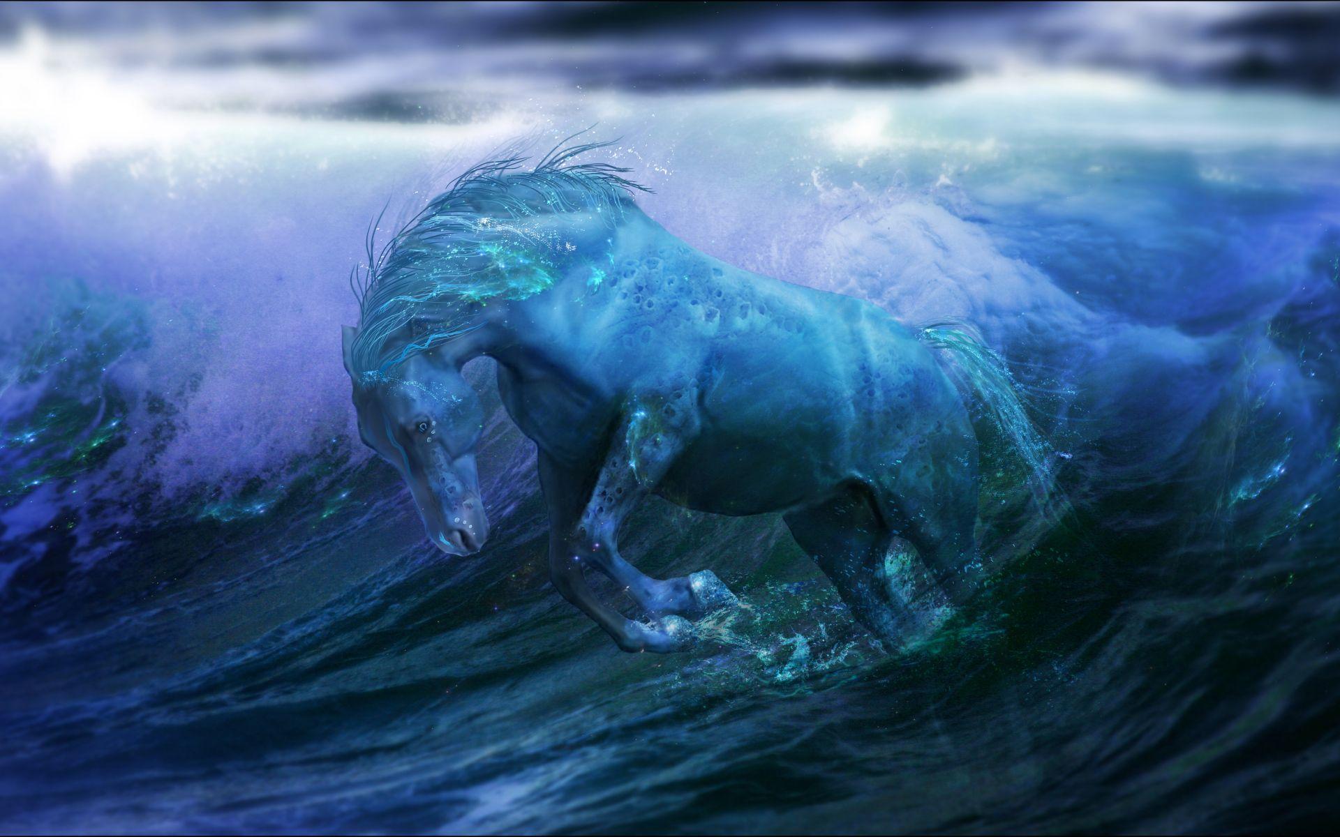 Blue Horse Wallpapers Top Free Blue Horse Backgrounds WallpaperAccess