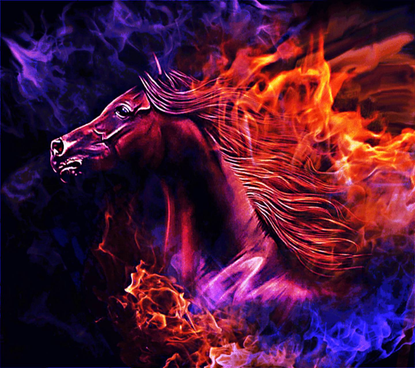 Blue Horse Wallpapers Top Free Blue Horse Backgrounds WallpaperAccess