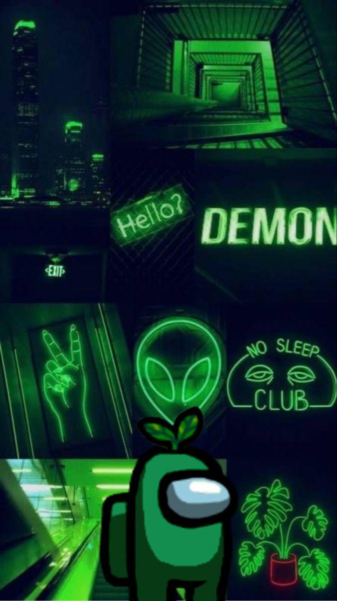 Among Us Green Wallpapers Top Free Among Us Green Backgrounds