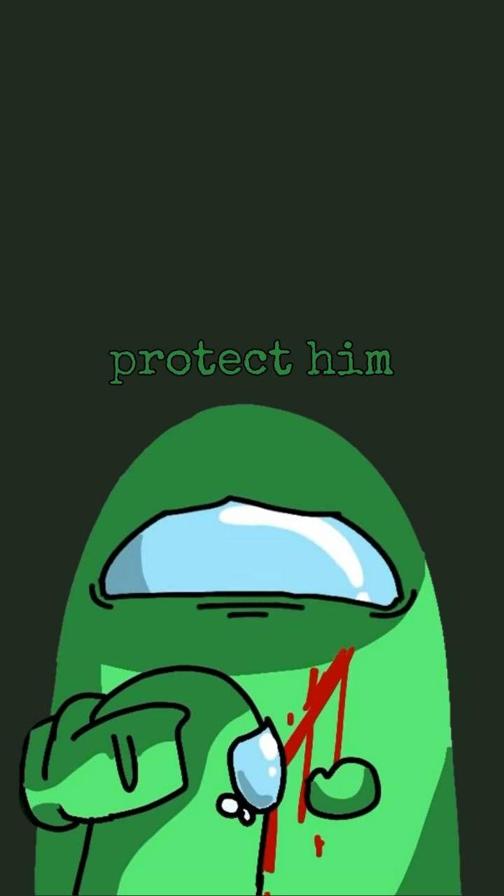 Among Us Green Wallpapers Top Free Among Us Green Backgrounds WallpaperAccess