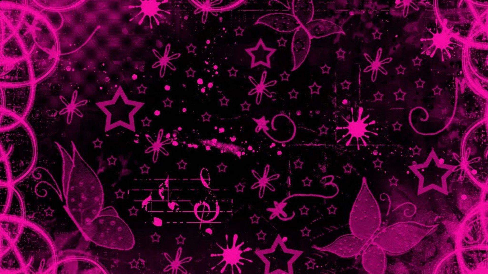 Black and Pink Girly Wallpapers Top Free Black and Pink Girly