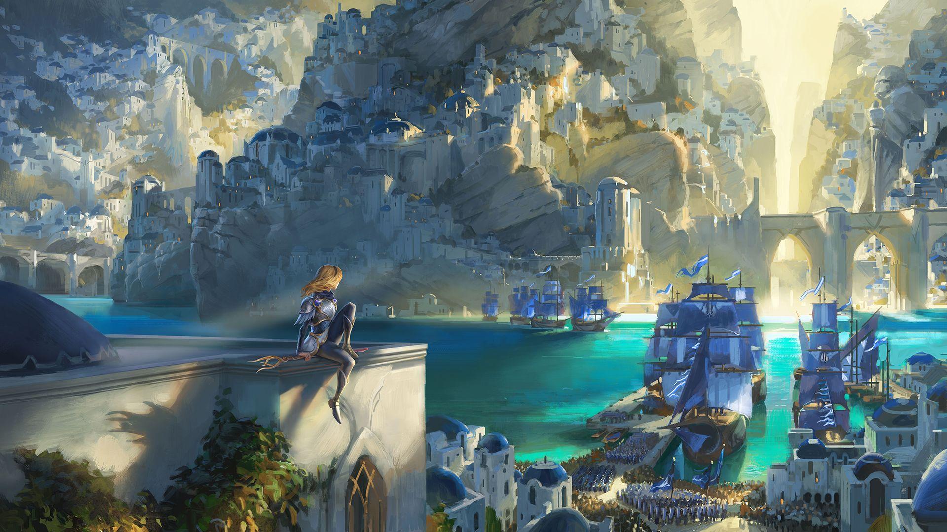 Ionia Wallpapers Top Free Ionia Backgrounds WallpaperAccess