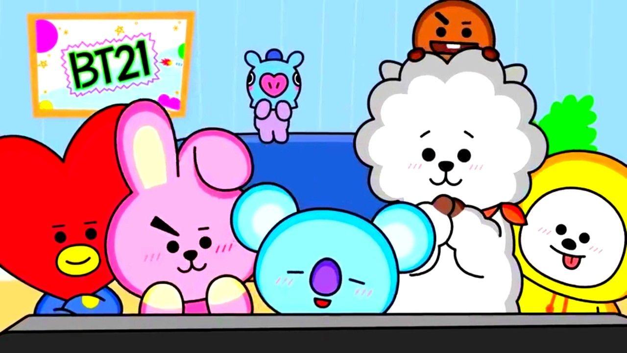 RJ BT21 Desktop Wallpapers Top Free RJ BT21 Desktop