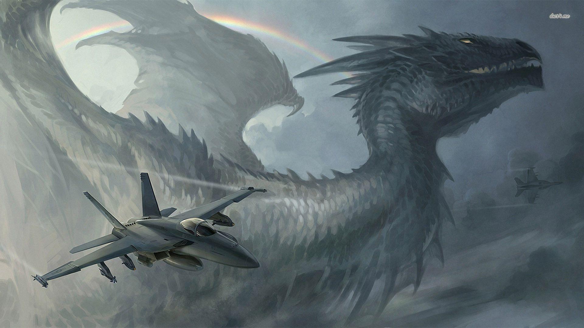 Air Dragons Wallpaper