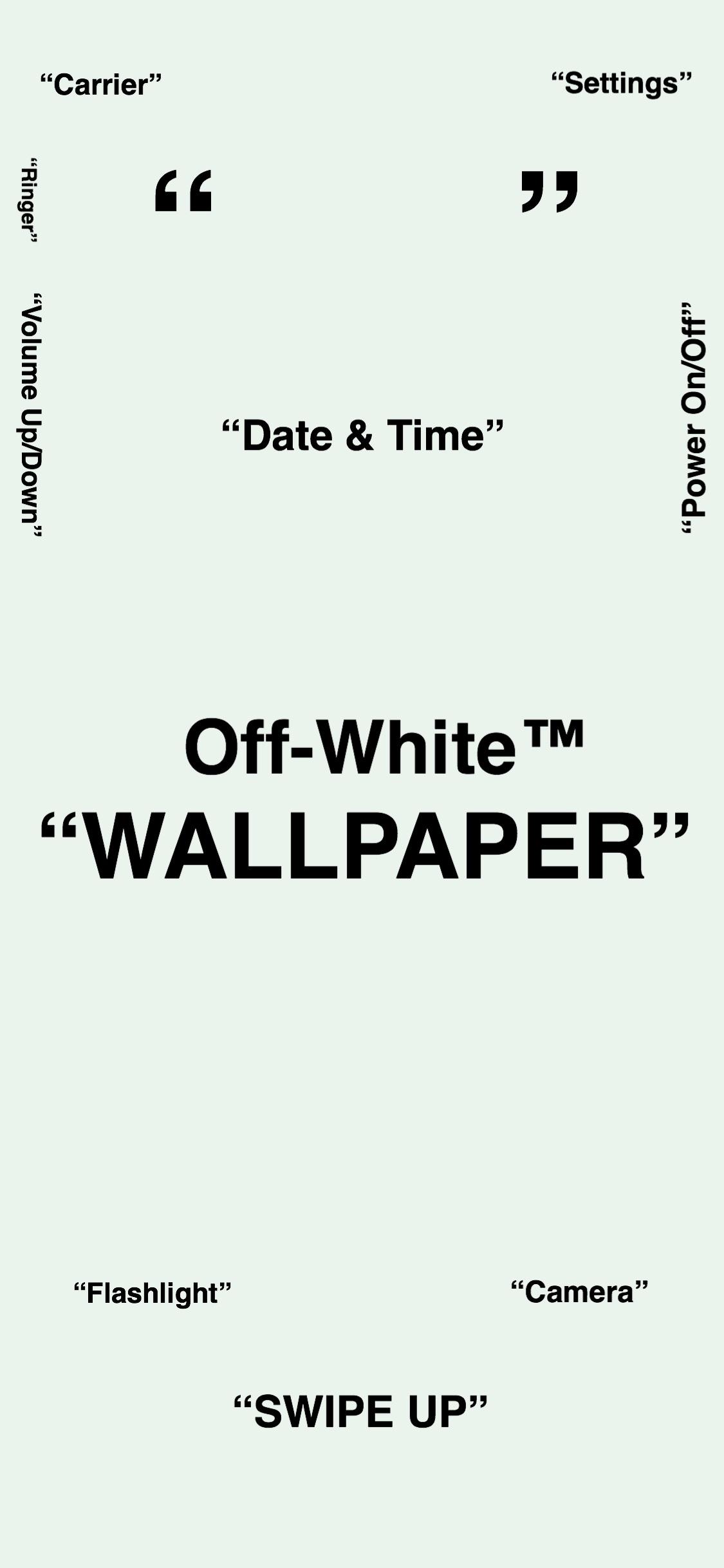 Off White iPhone X Wallpapers Top Free Off White iPhone X Backgrounds