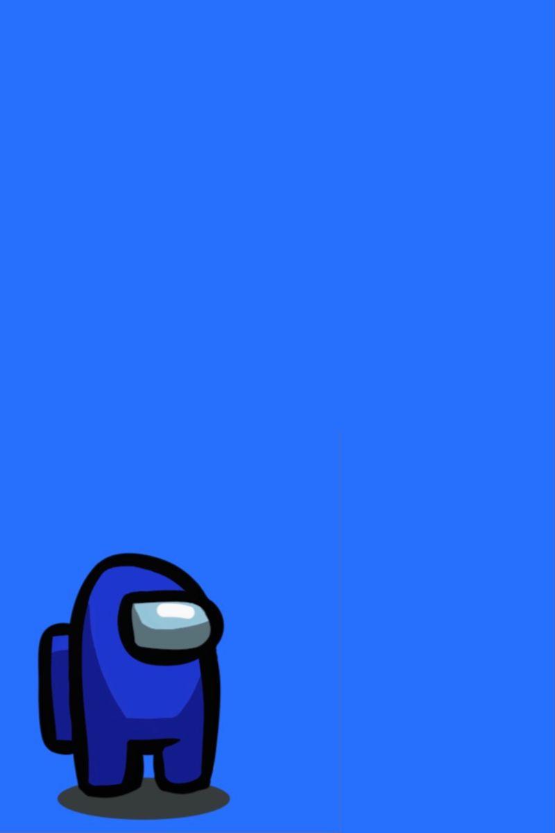 Blue Among Us Wallpapers Top Free Blue Among Us Backgrounds