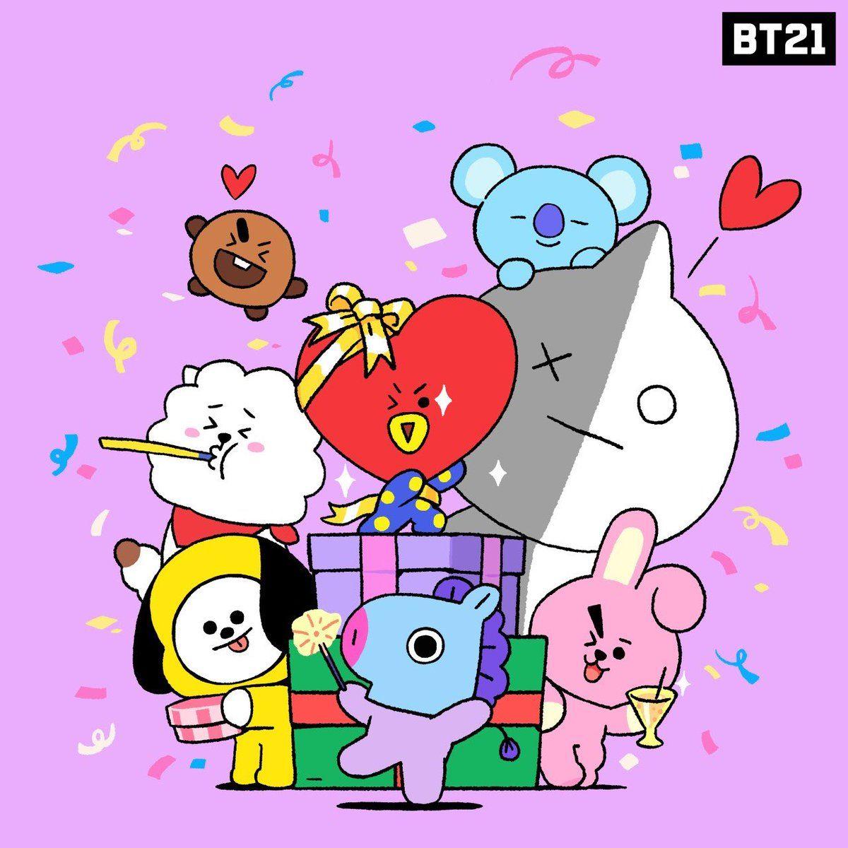 BT21 4K Wallpapers Top Free BT21 4K Backgrounds WallpaperAccess