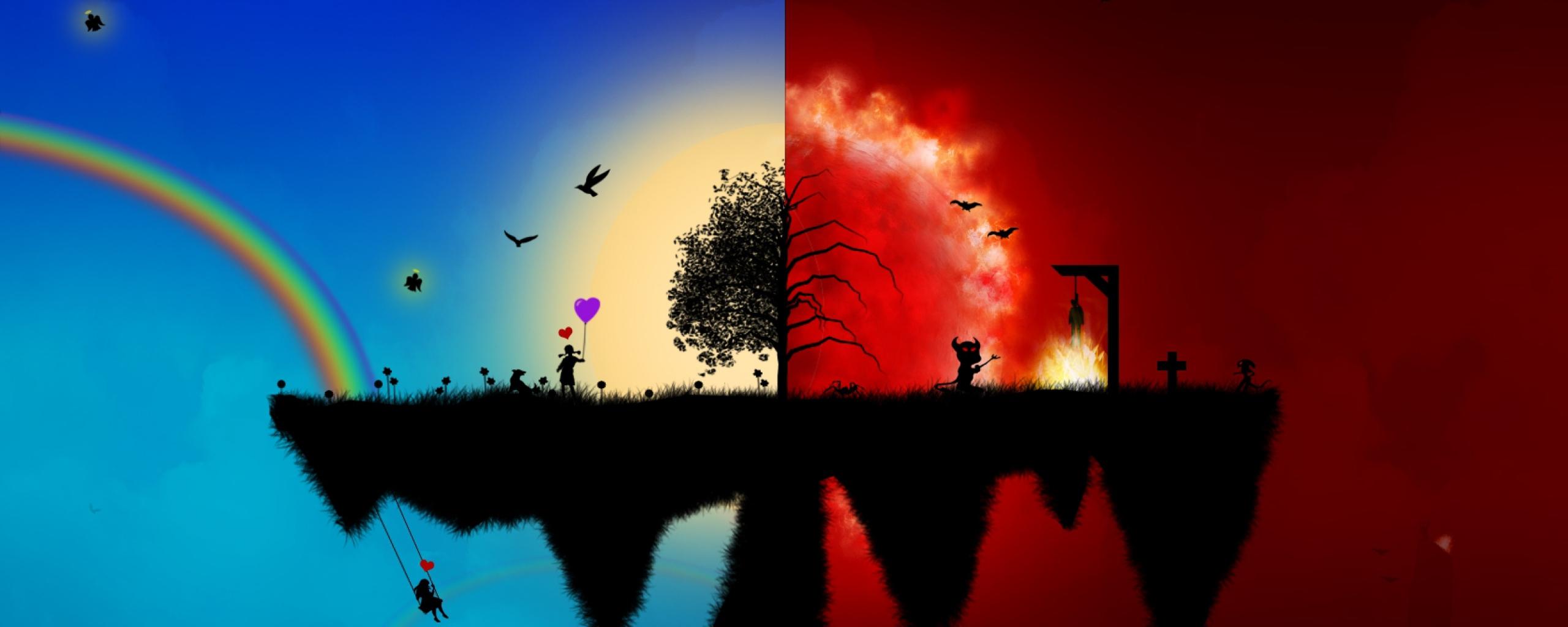 Half Screen Wallpapers Top Free Half Screen Backgrounds WallpaperAccess