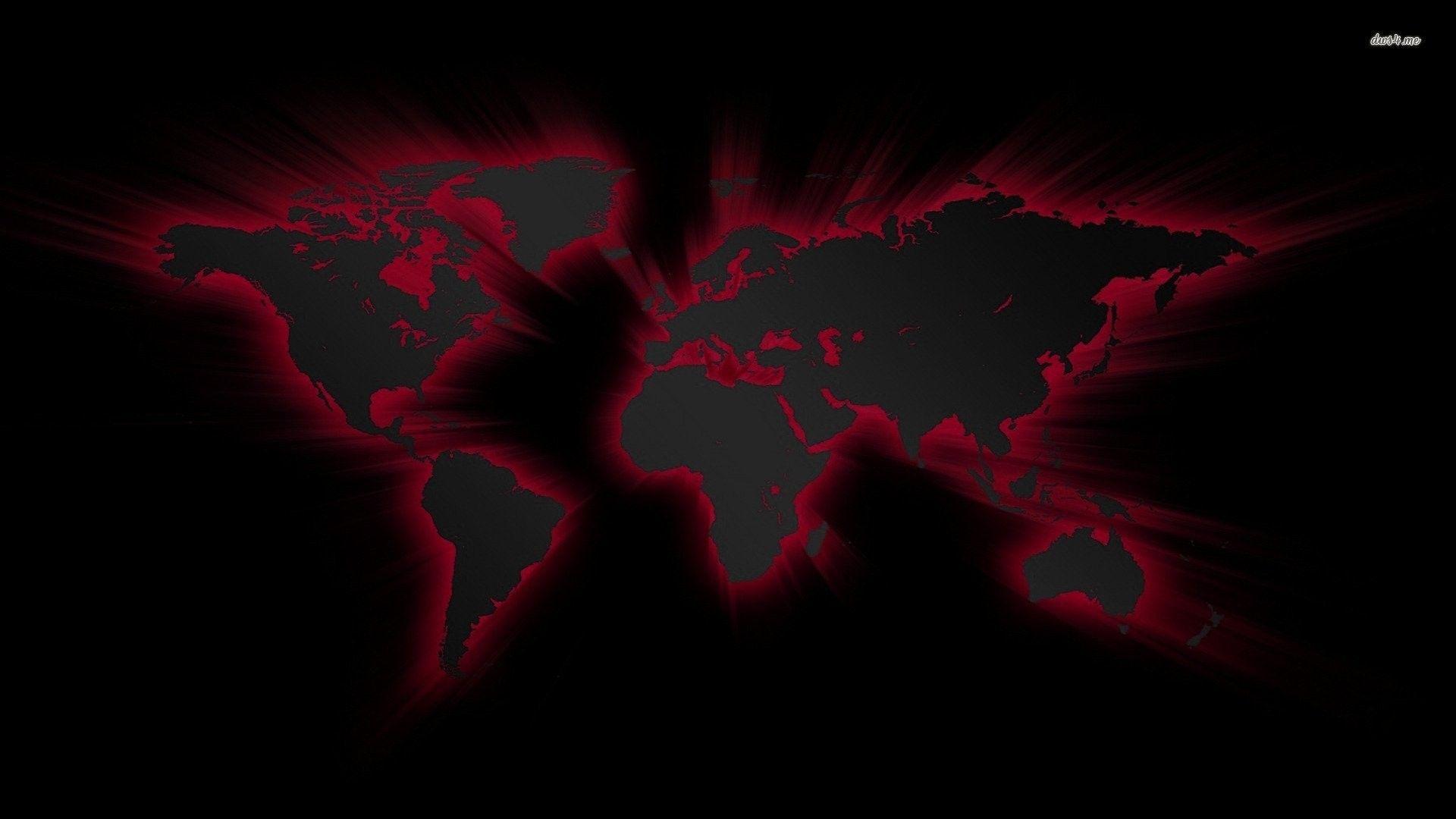 Red World Map Wallpapers Top Free Red World Map Backgrounds