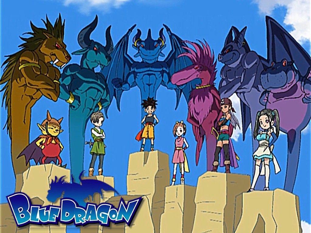 Blue Dragon Anime Wallpaper Mobile Shardiff World
