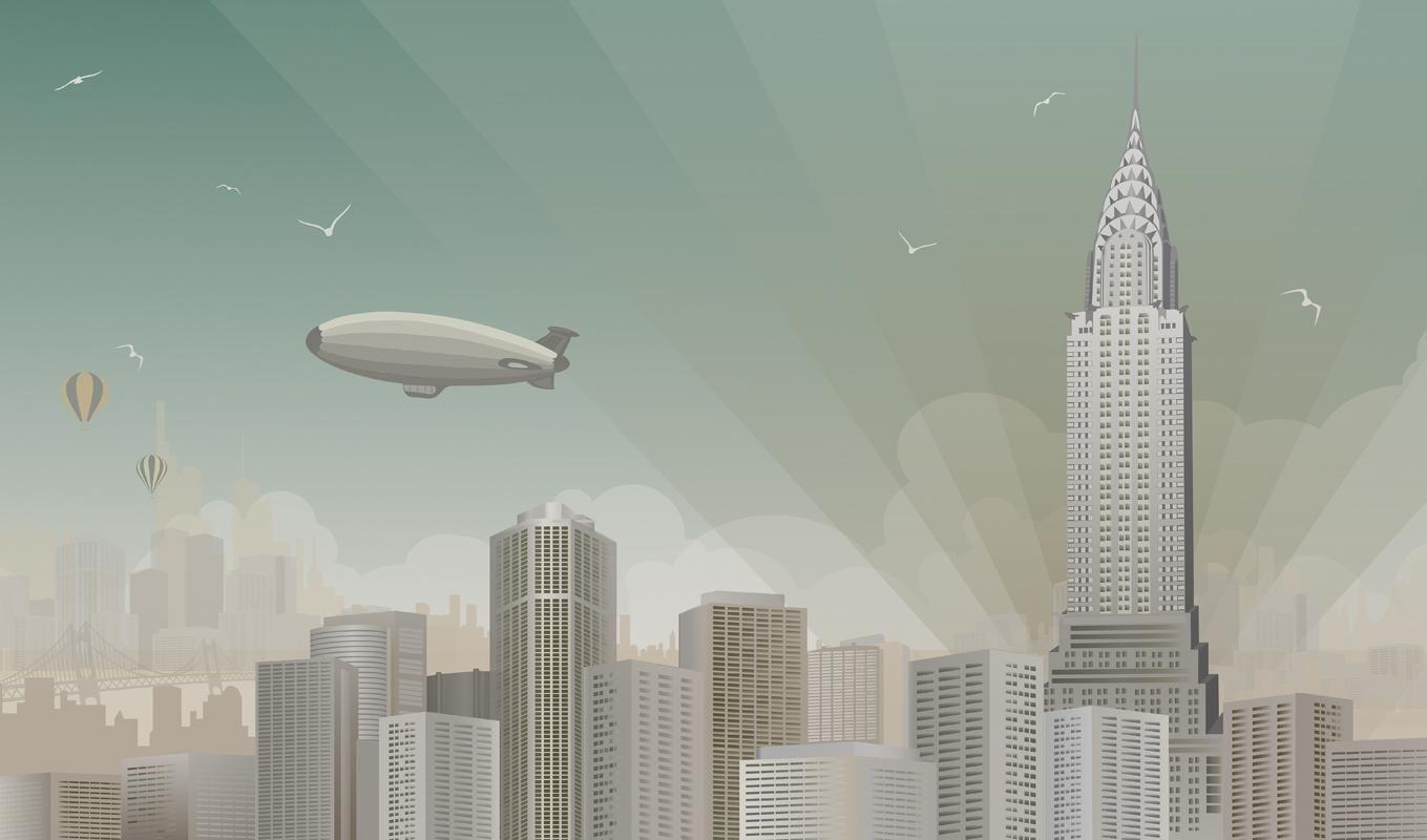 Art Deco City Wallpapers Top Free Art Deco City Backgrounds