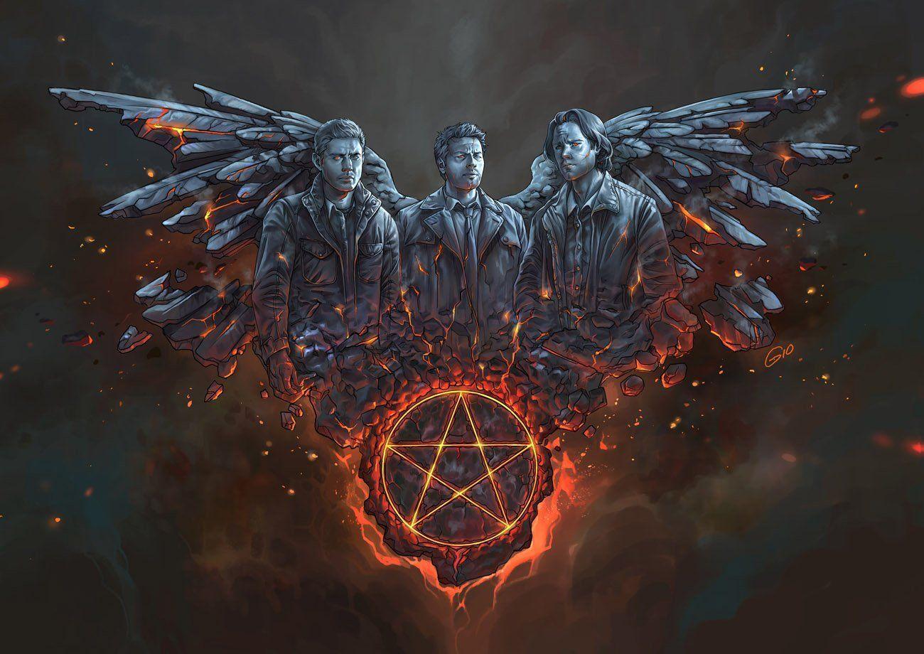 Supernatural Art Wallpapers Top Free Supernatural Art Backgrounds