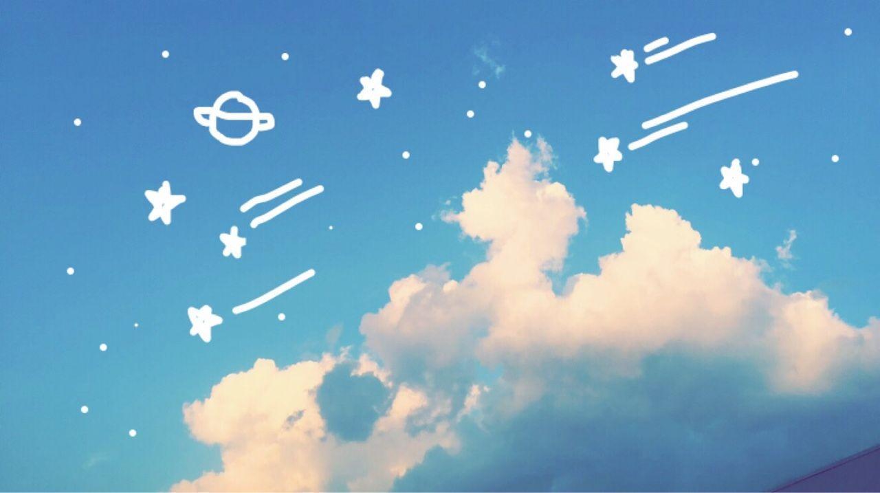 Pastel Blue Aesthetic Computer Wallpapers Top Free Pastel Blue