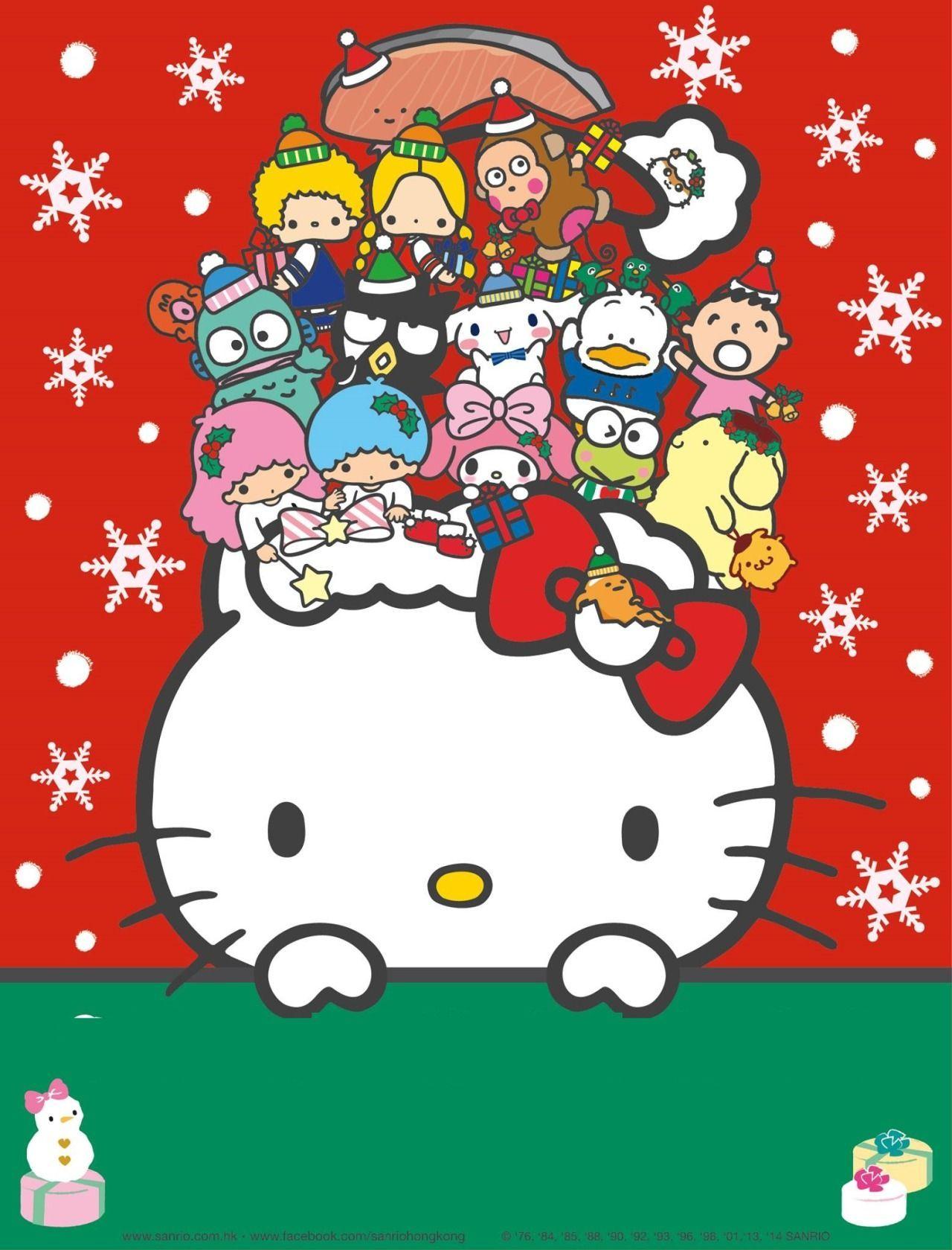 Hello Kitty Winter Wallpapers Top Free Hello Kitty Winter Backgrounds