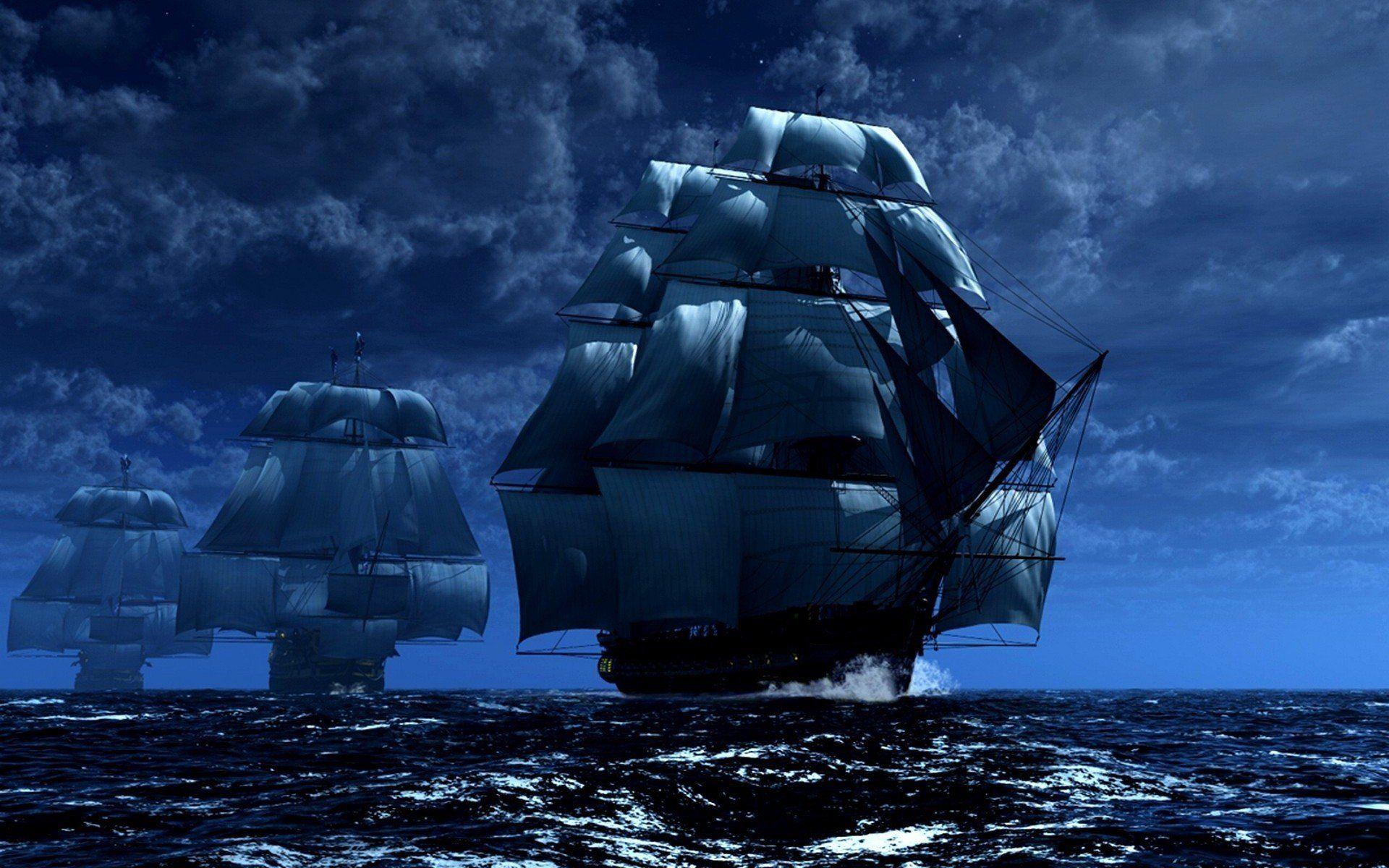 Ships at Night Wallpapers Top Free Ships at Night Backgrounds