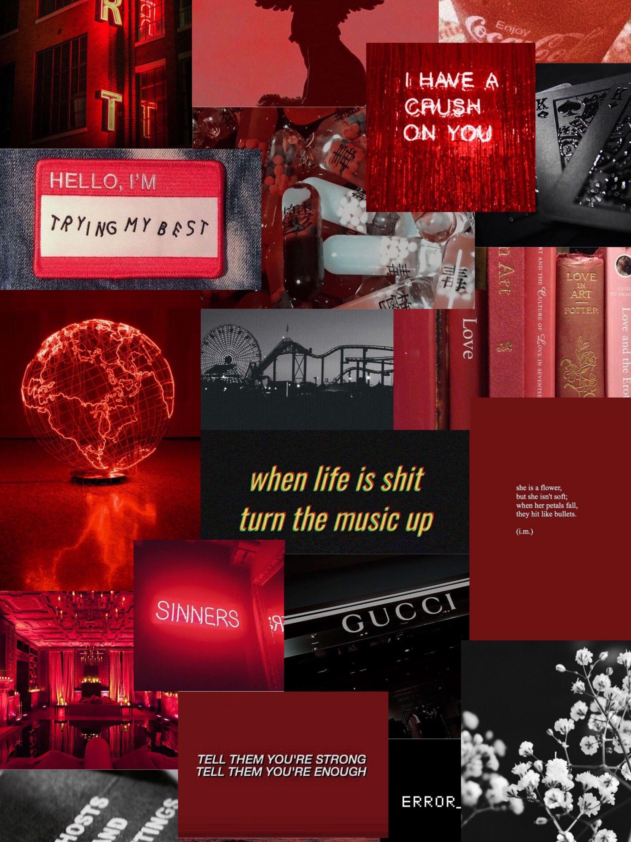 Red Baddie Wallpapers Top Free Red Baddie Backgrounds WallpaperAccess