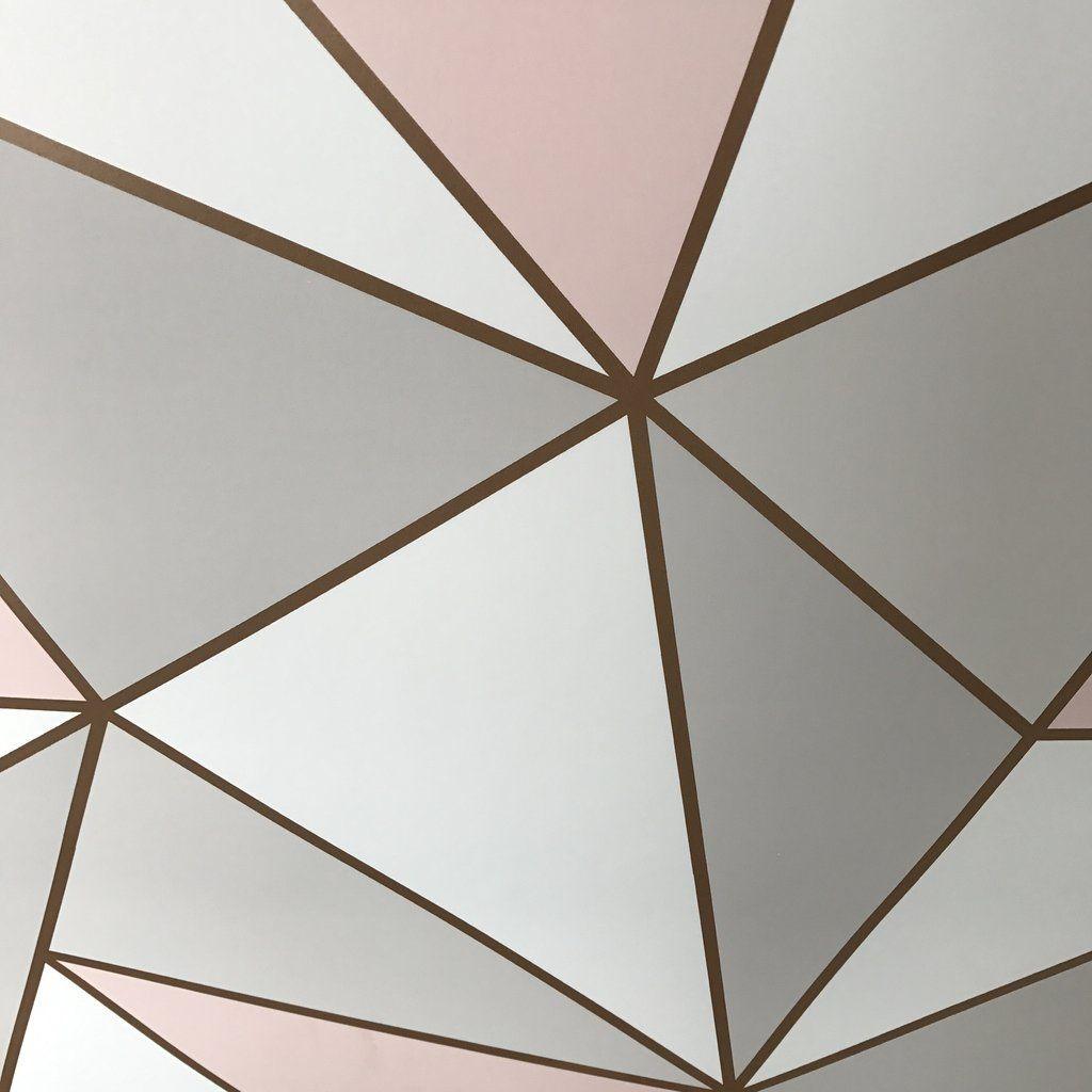 Rose Gold Geometric Wallpapers Top Free Rose Gold Geometric