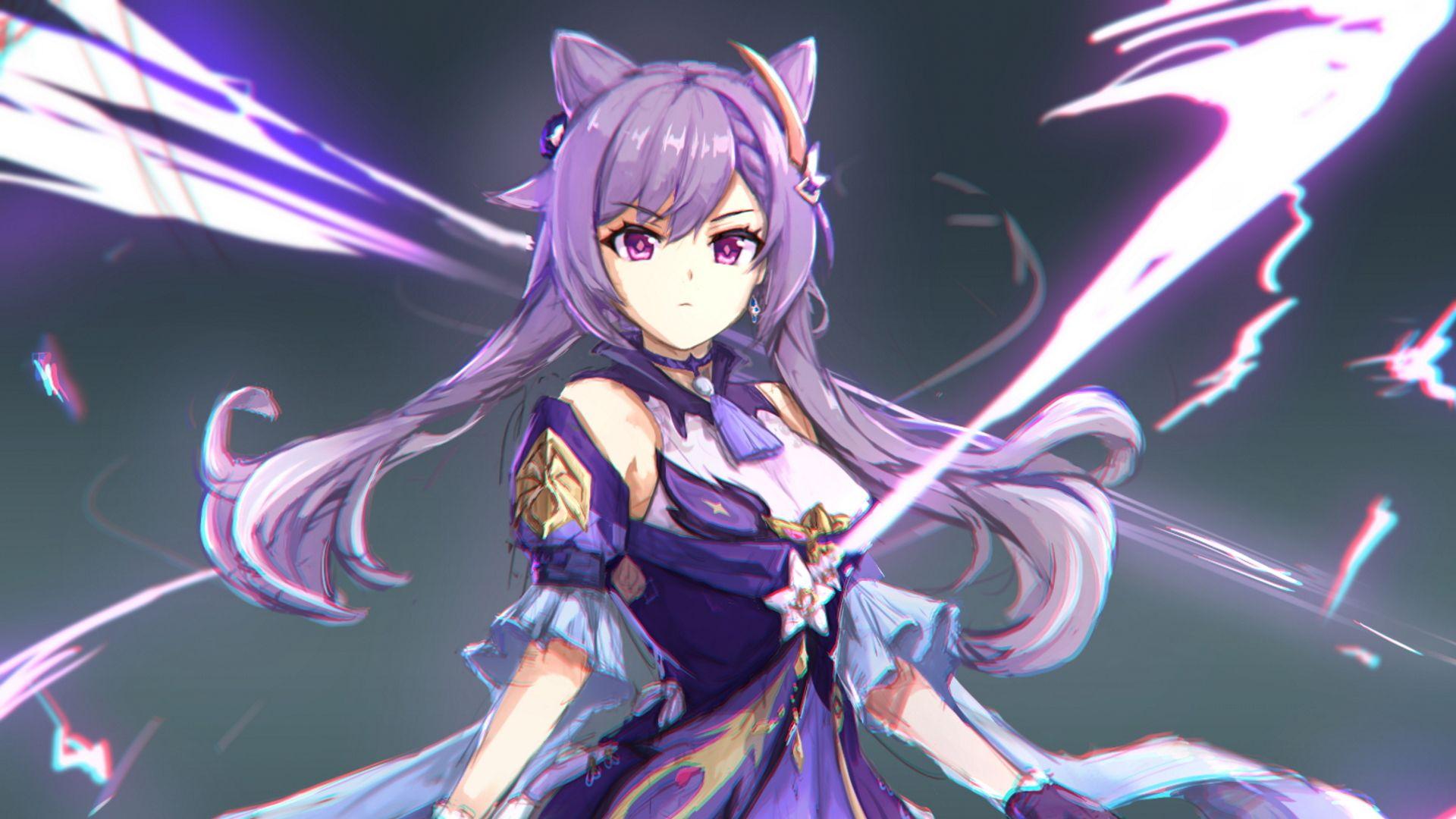 Keqing Wallpapers Top Free Keqing Backgrounds WallpaperAccess