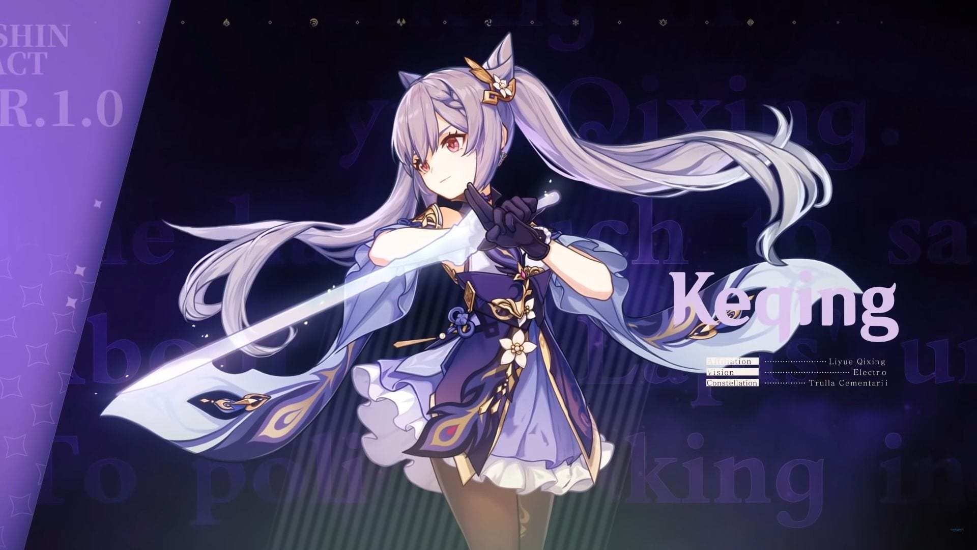 Keqing Wallpapers Top Free Keqing Backgrounds WallpaperAccess