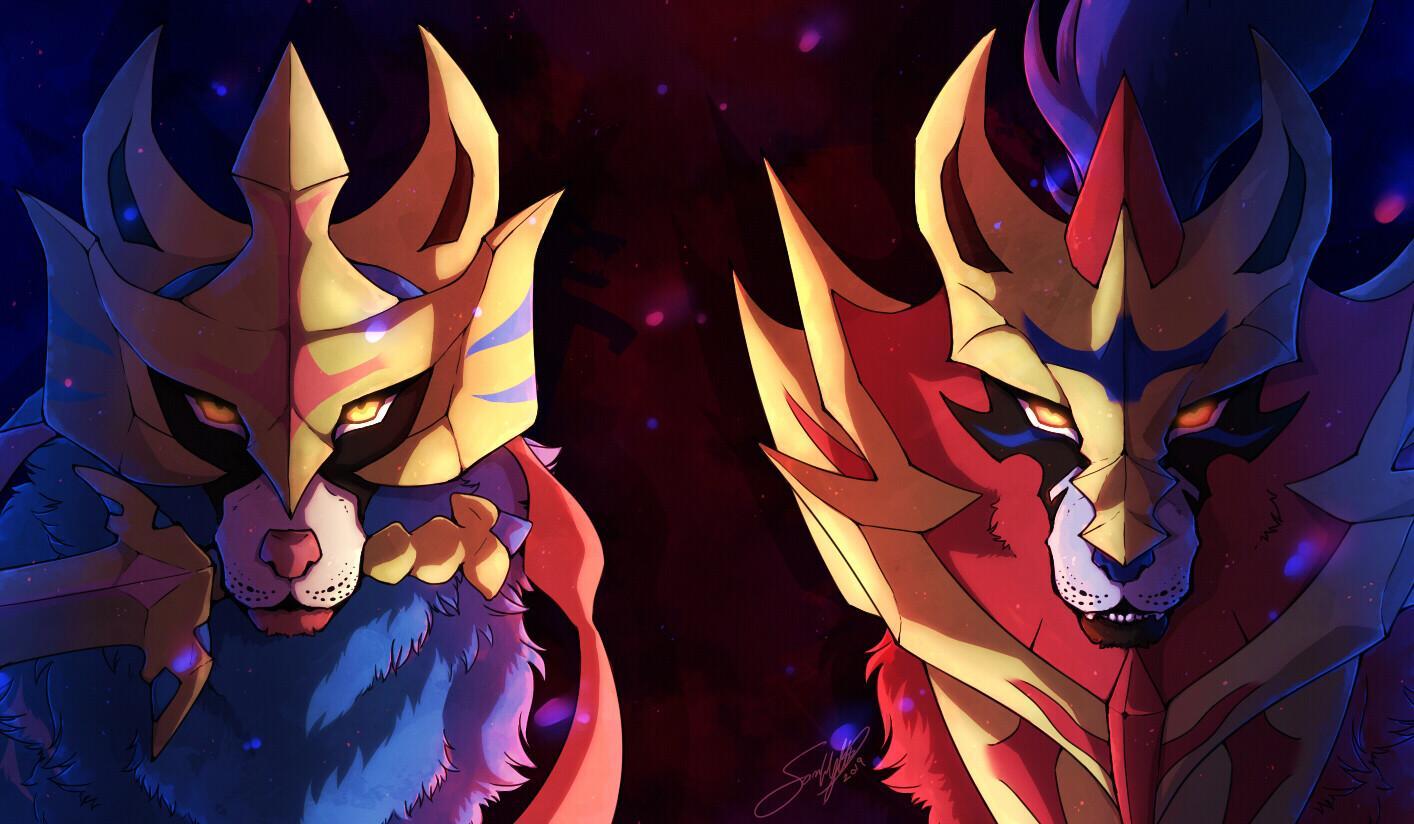 Zacian And Zamazenta Wallpapers Top Free Zacian And Zamazenta