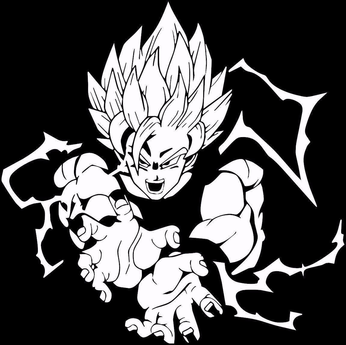 Black and White Dragon Ball Z Wallpapers Top Free Black and White Dragon Ball Z Backgrounds
