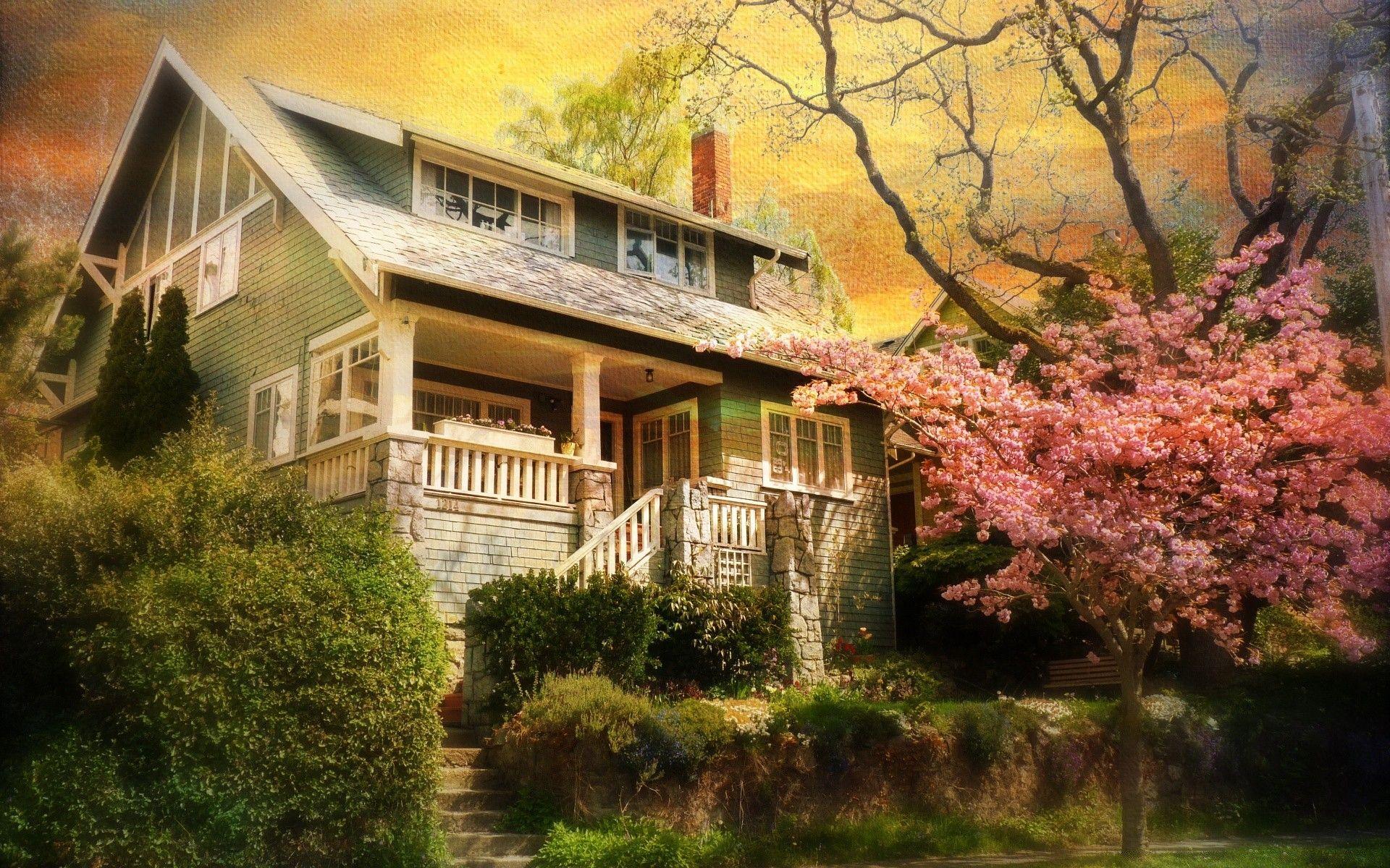 Vintage House Wallpapers Top Free Vintage House Backgrounds