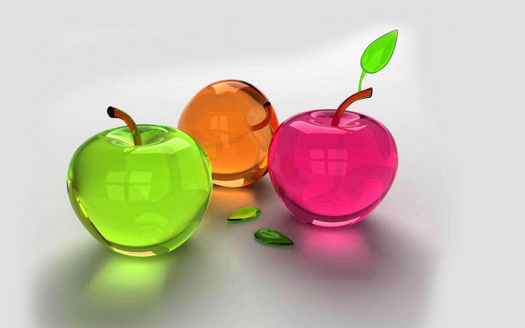 Glass Apple Wallpapers Top Free Glass Apple Backgrounds WallpaperAccess