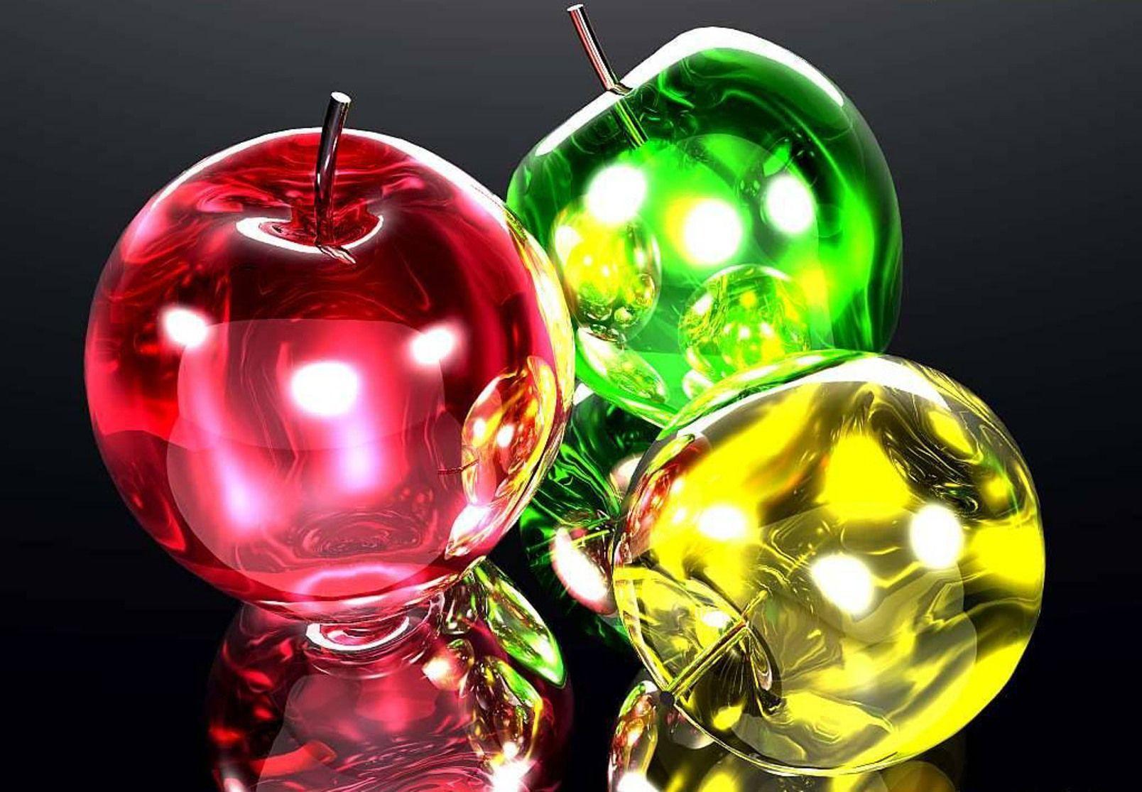 Glass Apple Wallpapers Top Free Glass Apple Backgrounds WallpaperAccess