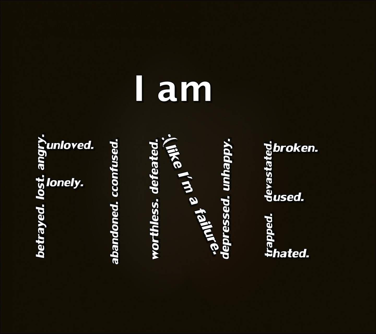 I Am Fine Wallpapers Top Free I Am Fine Backgrounds WallpaperAccess