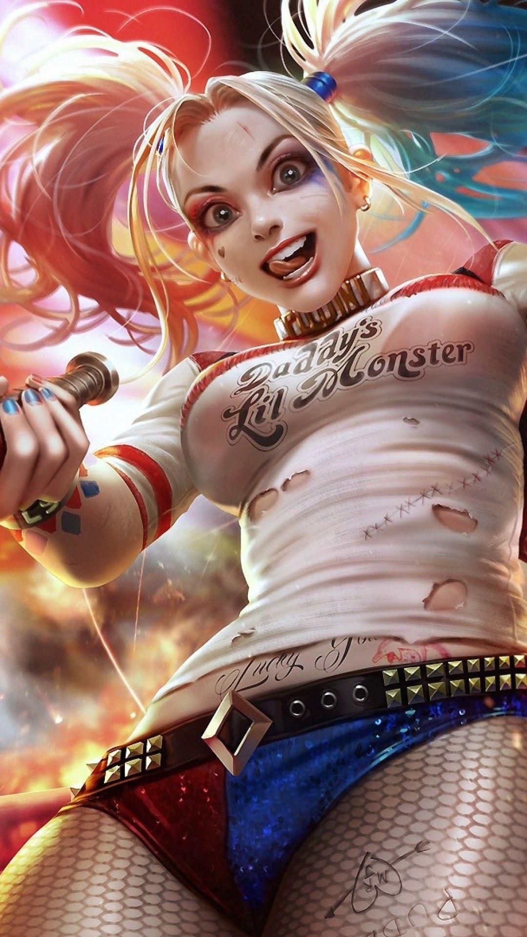 Harley Quinn iPhone Wallpapers Top Free Harley Quinn iPhone