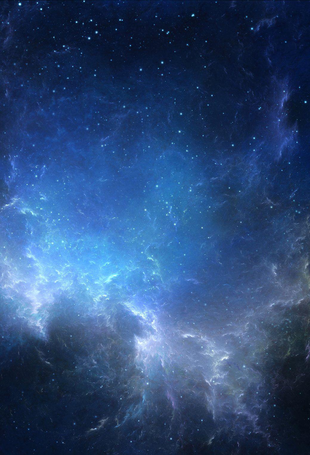 Blue Space iPhone Wallpapers Top Free Blue Space iPhone Backgrounds