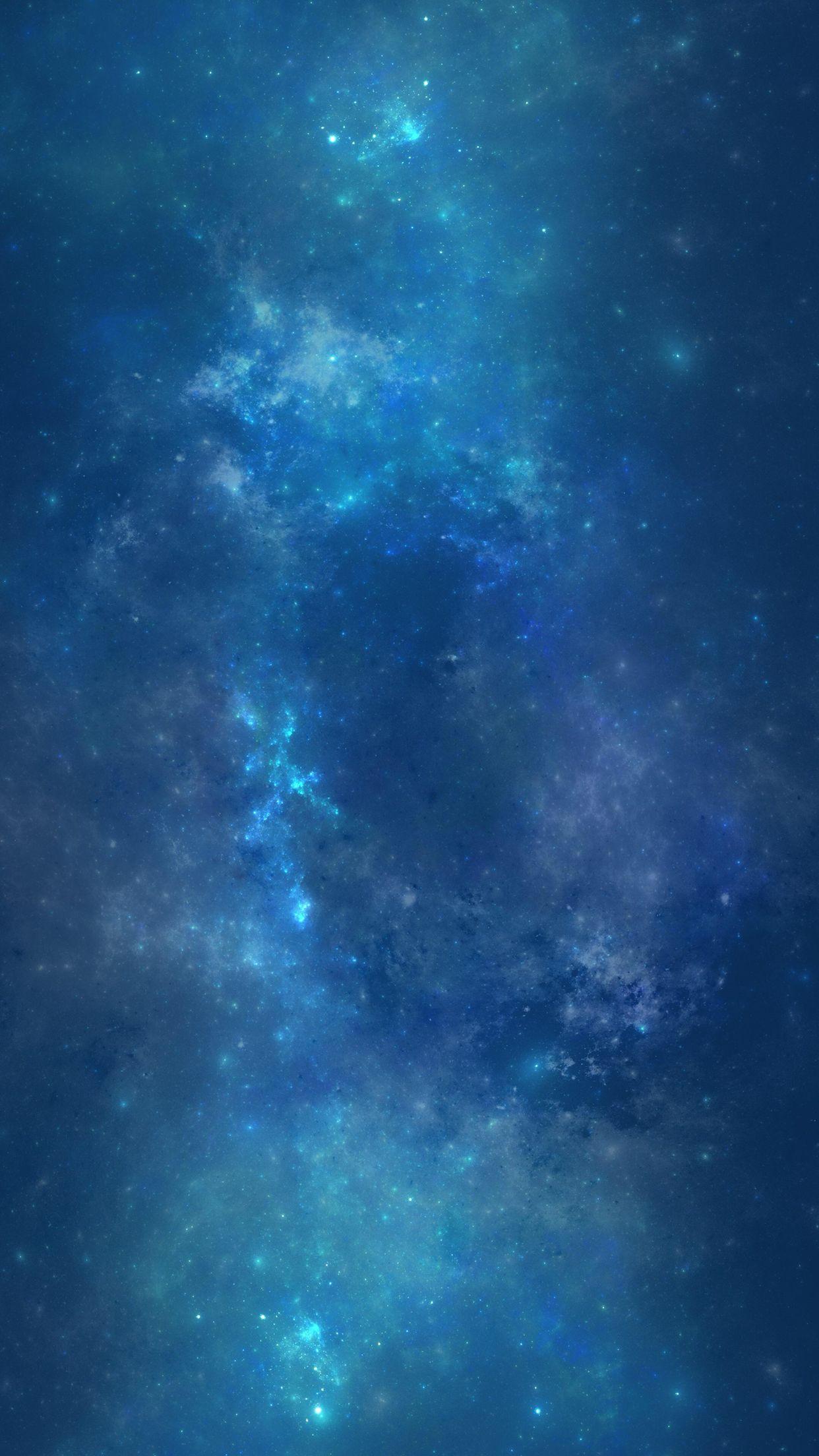 Blue Space iPhone Wallpapers Top Free Blue Space iPhone Backgrounds