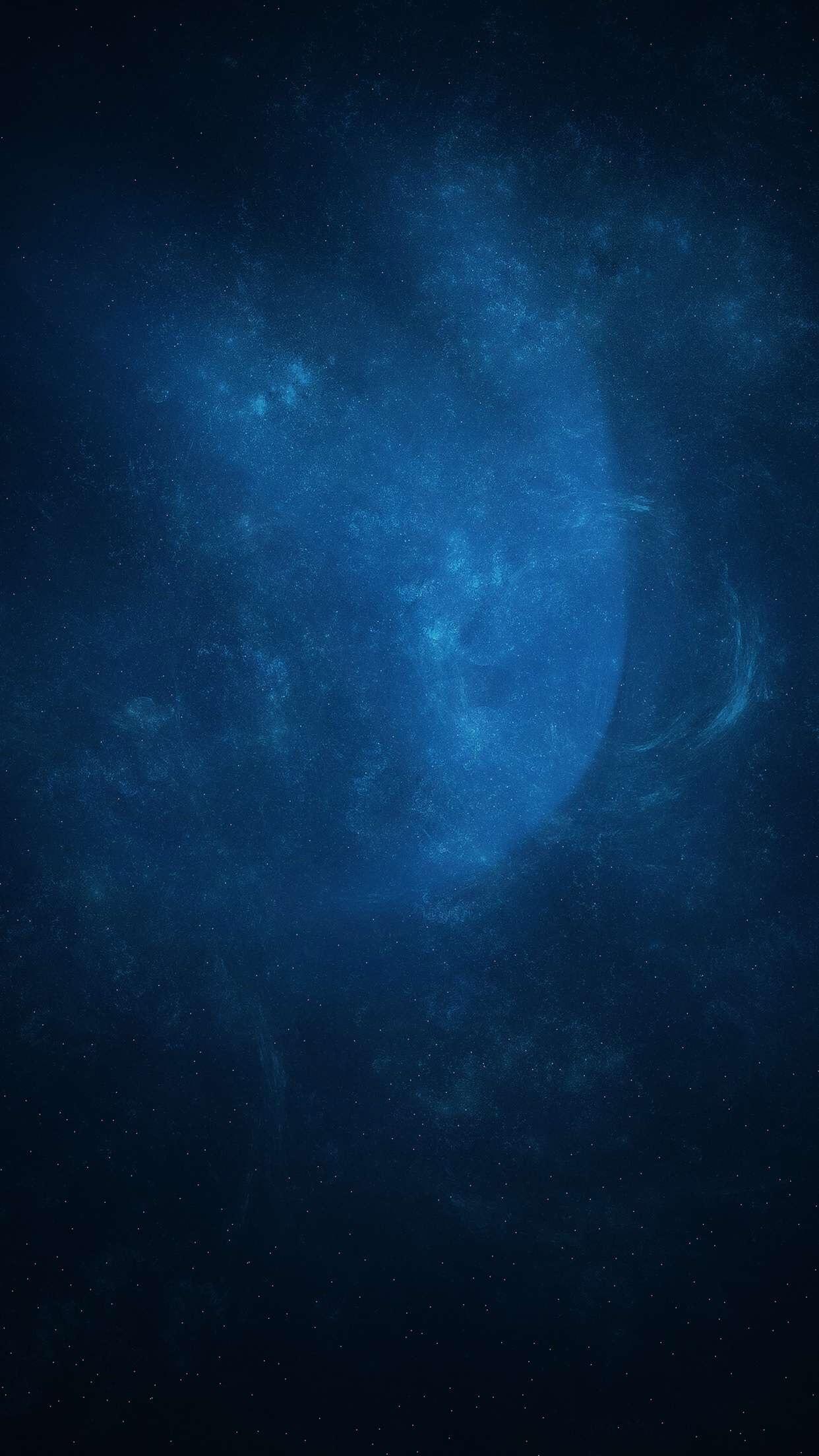 Blue Space iPhone Wallpapers Top Free Blue Space iPhone Backgrounds