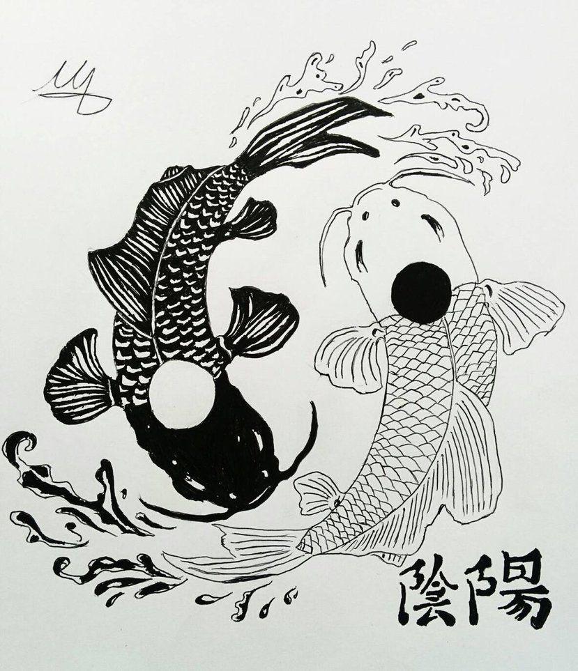Yin Yang Koi Fish Wallpapers Top Free Yin Yang Koi Fish Backgrounds