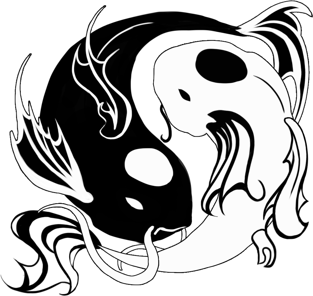 Yin Yang Koi Fish Wallpapers Top Free Yin Yang Koi Fish Backgrounds