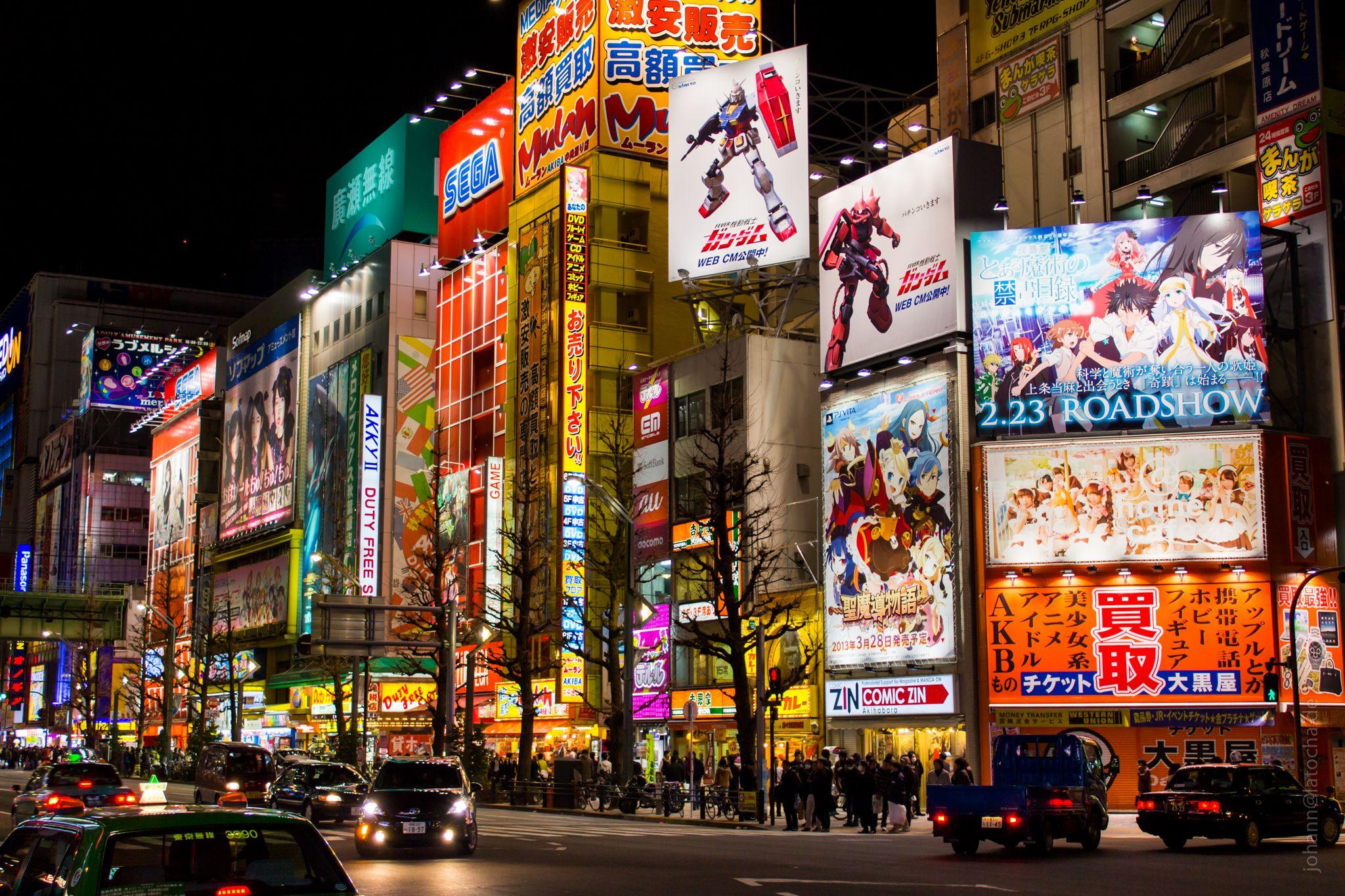 Akihabara Japan Wallpapers Top Free Akihabara Japan Backgrounds