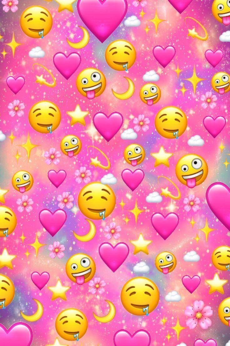 Pink Emoji Wallpapers Top Free Pink Emoji Backgrounds WallpaperAccess