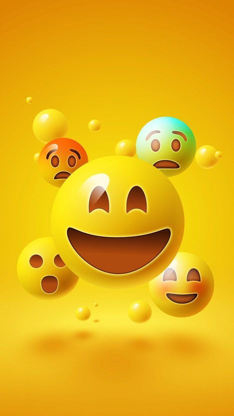 Yellow Emoji Wallpapers Top Free Yellow Emoji Backgrounds WallpaperAccess