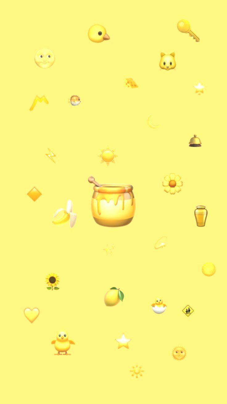 Yellow Emoji Wallpapers Top Free Yellow Emoji Backgrounds WallpaperAccess