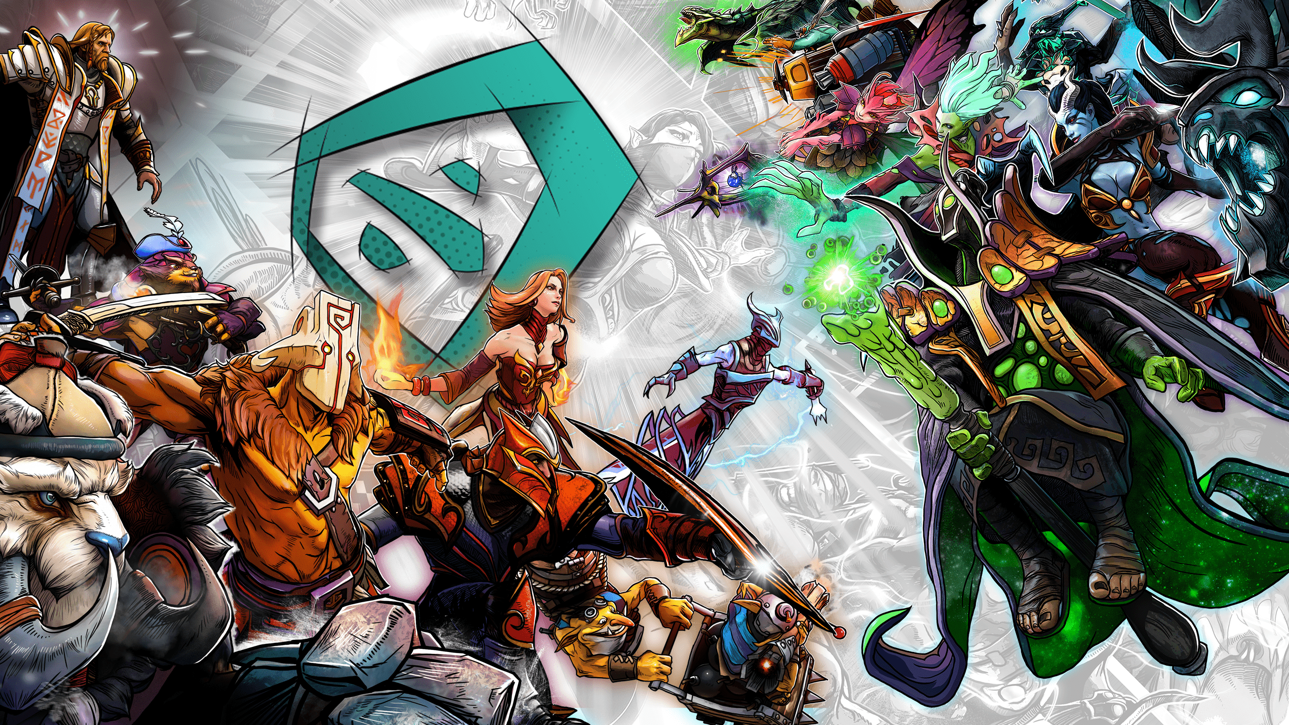 Dota 2 4k Wallpapers Top Free Dota 2 4k Backgrounds WallpaperAccess