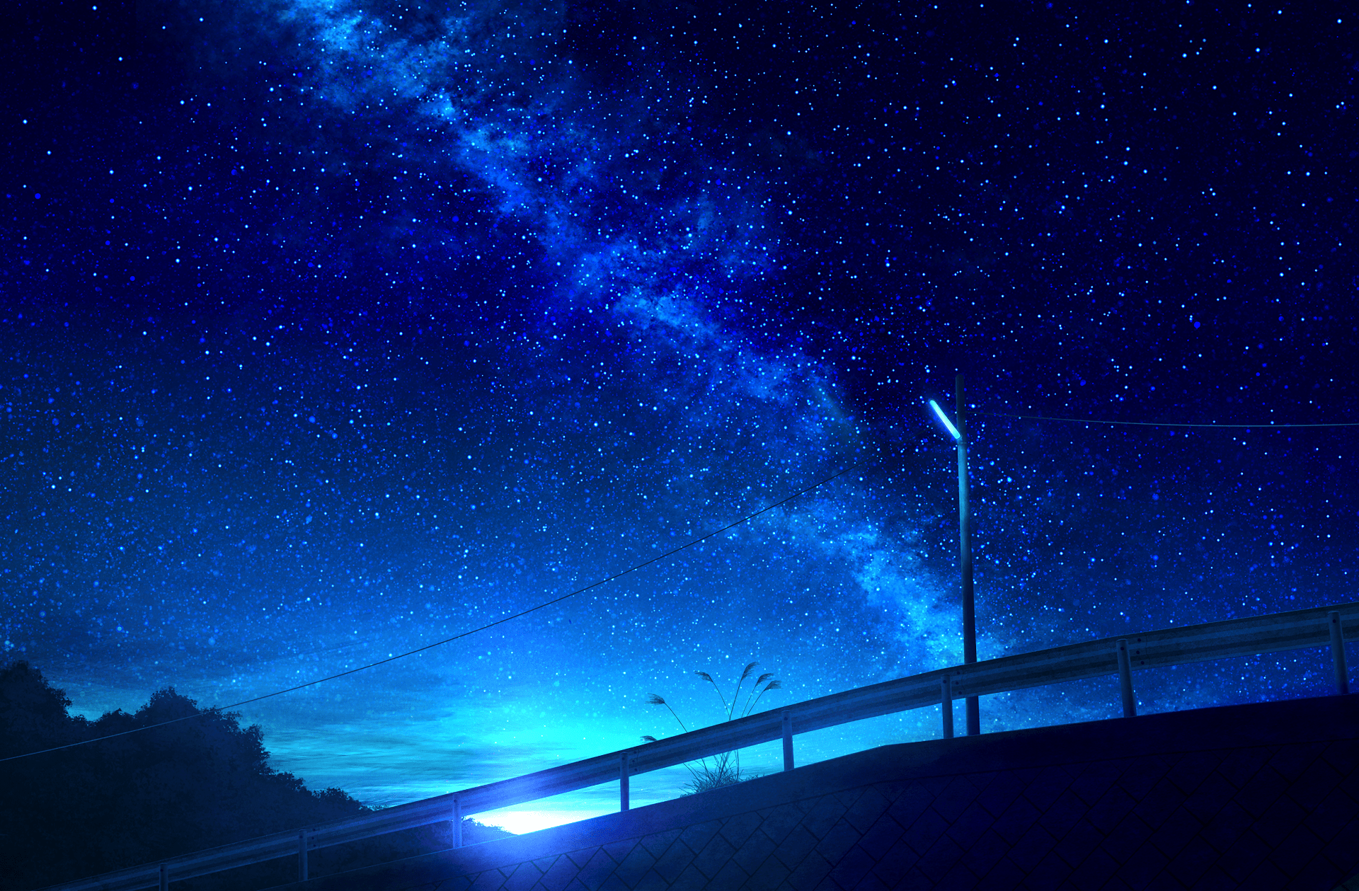 Anime Starry Sky Wallpapers - Top Free Anime Starry Sky Backgrounds - Wallpaperaccess