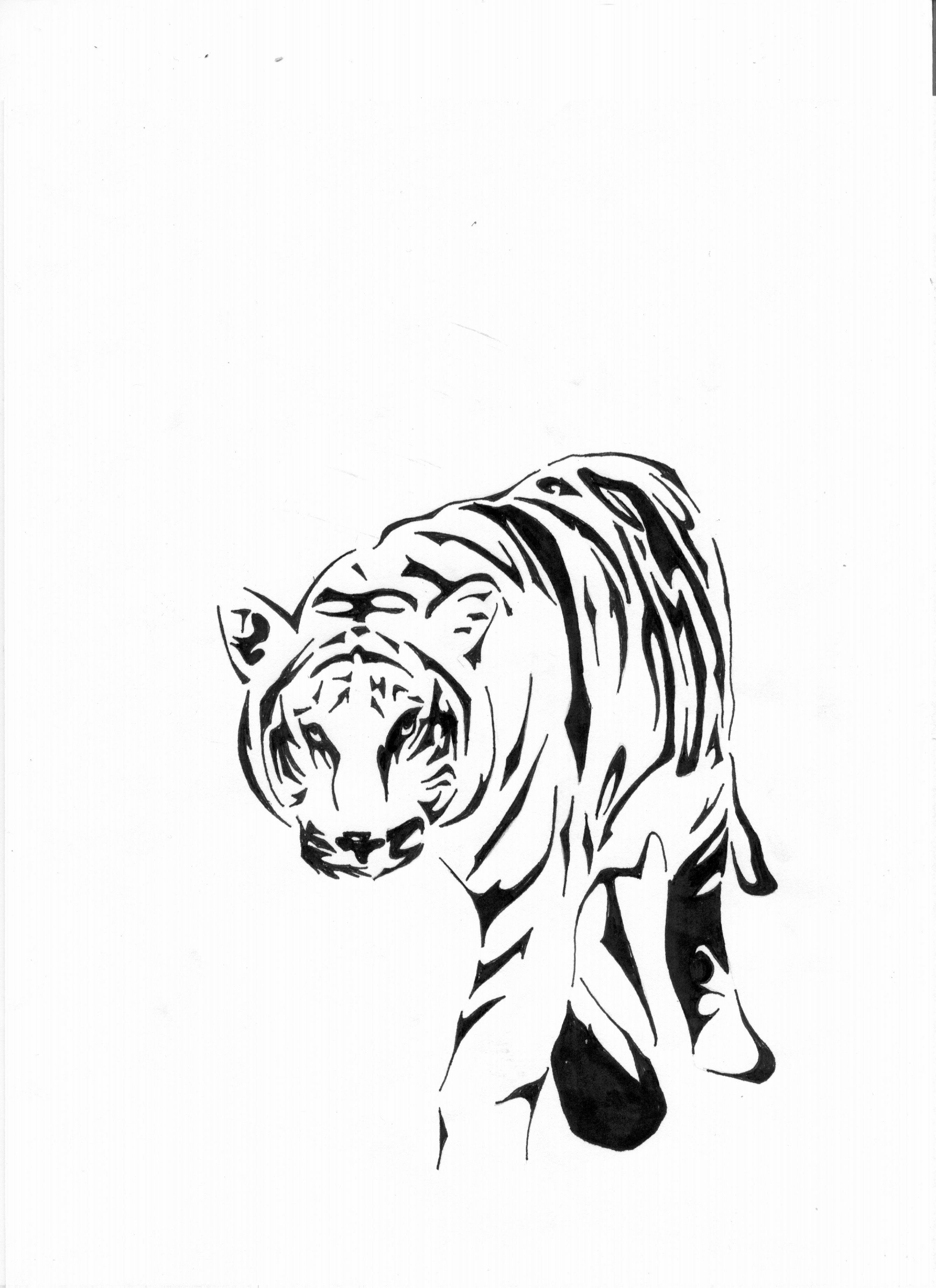 Art Tiger Tattoo Wallpapers Top Free Art Tiger Tattoo Backgrounds