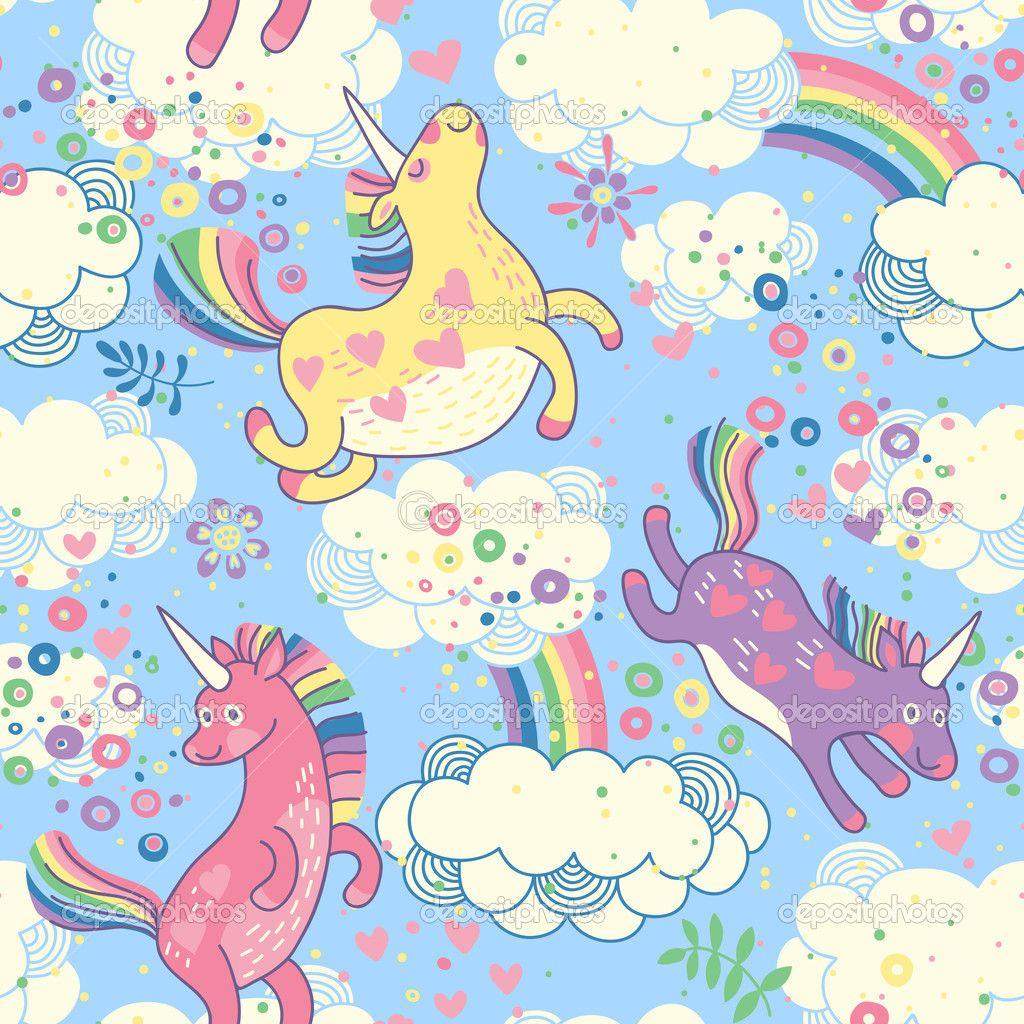 Cute Rainbow Unicorn Wallpapers Top Free Cute Rainbow Unicorn