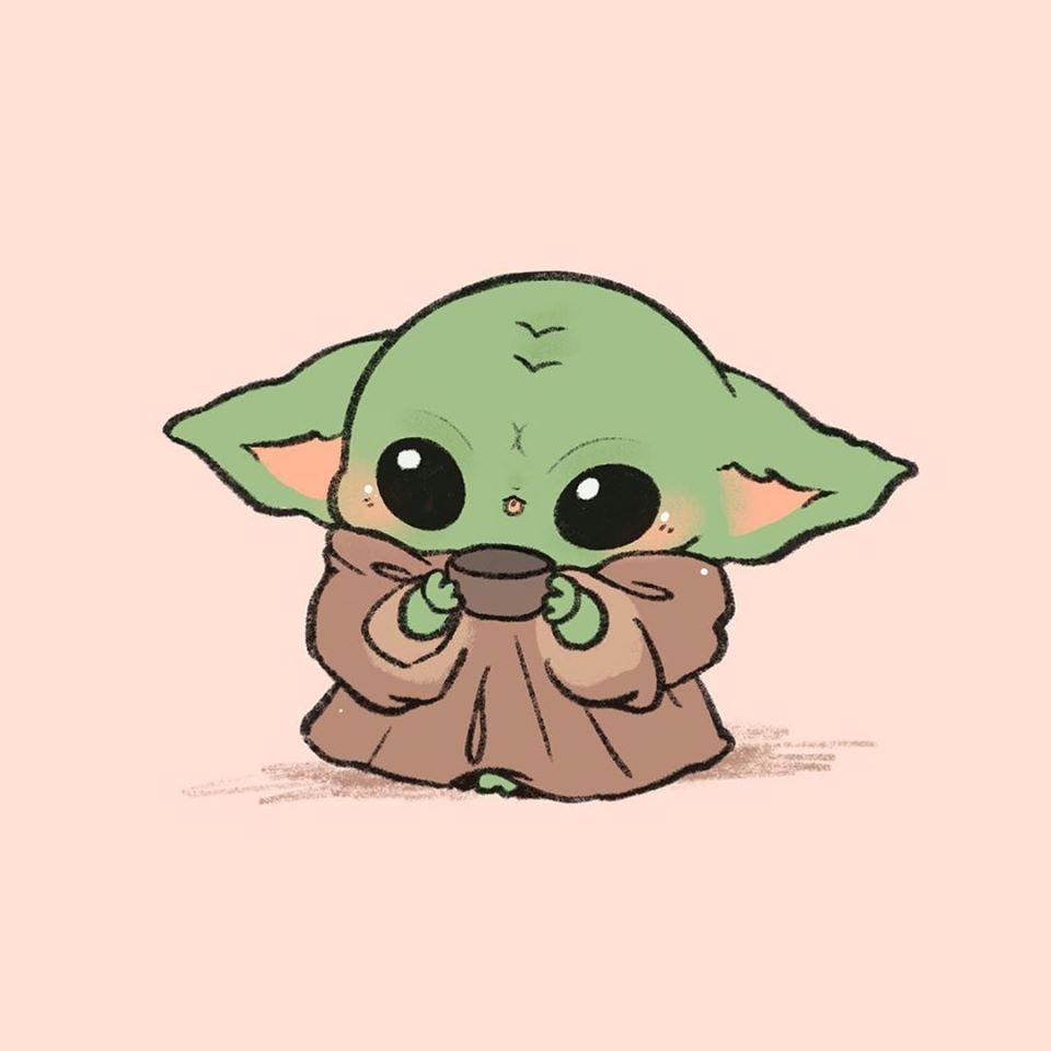 Baby Yoda Cartoon Wallpapers Top Free Baby Yoda Cartoon Backgrounds