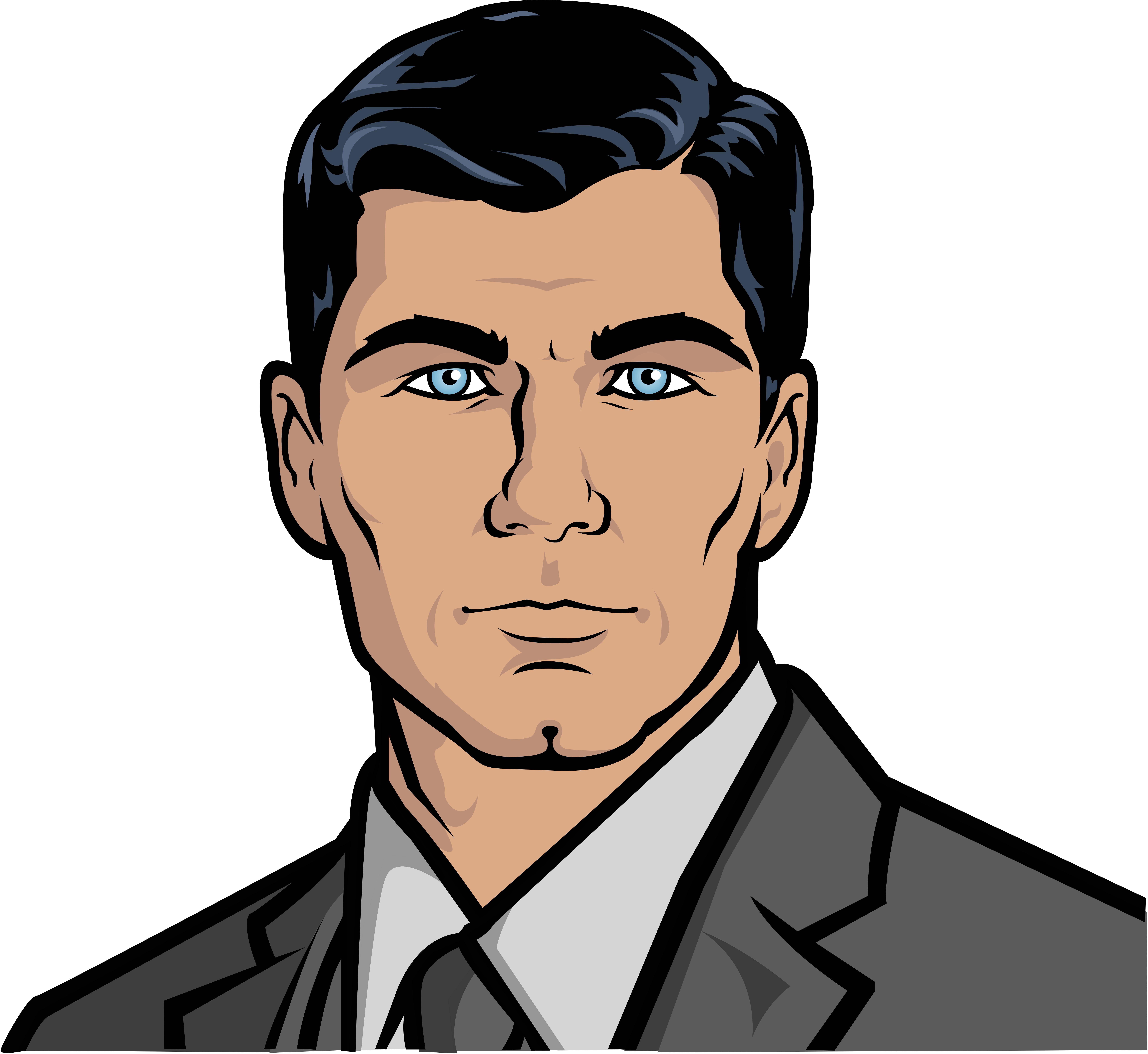 Archer Sterling Archer Cardboard Cutout Standee ubicaciondepersonas